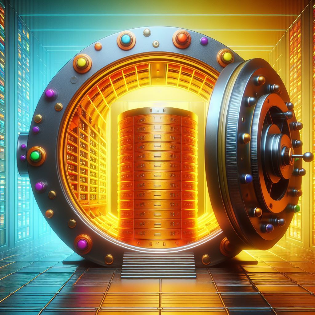 Illustration of a vault